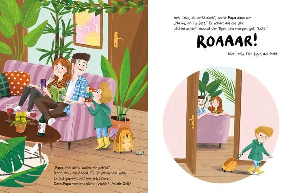 Papa liebt jetzt einen Tiger