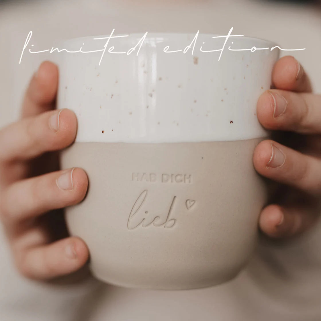Limitierter Becher Hab dich lieb Eulenschnitt - Limited Edition