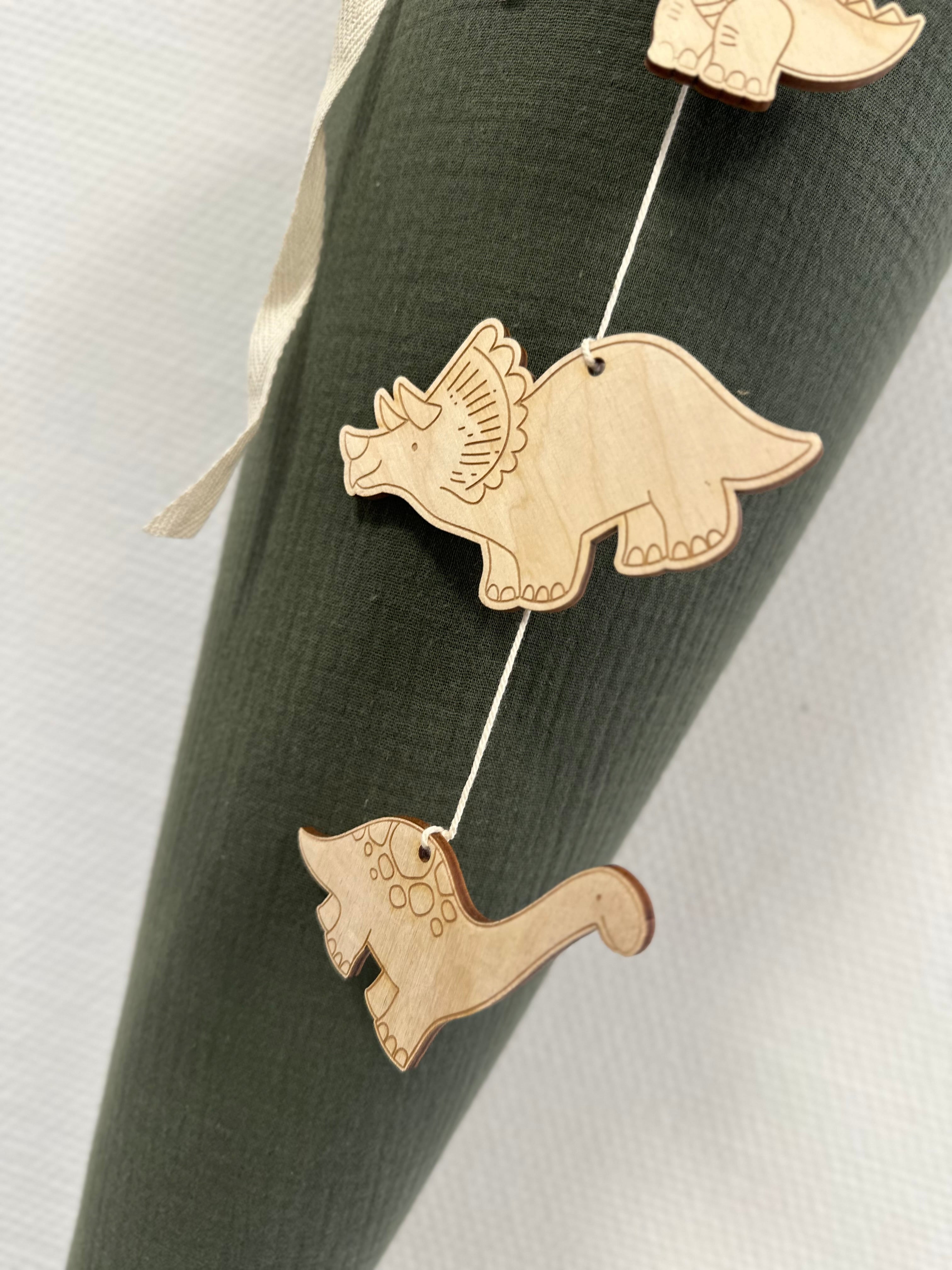 Schultütenanhänger Dinosaurier I Schulkind I Anhänger I Einschulung