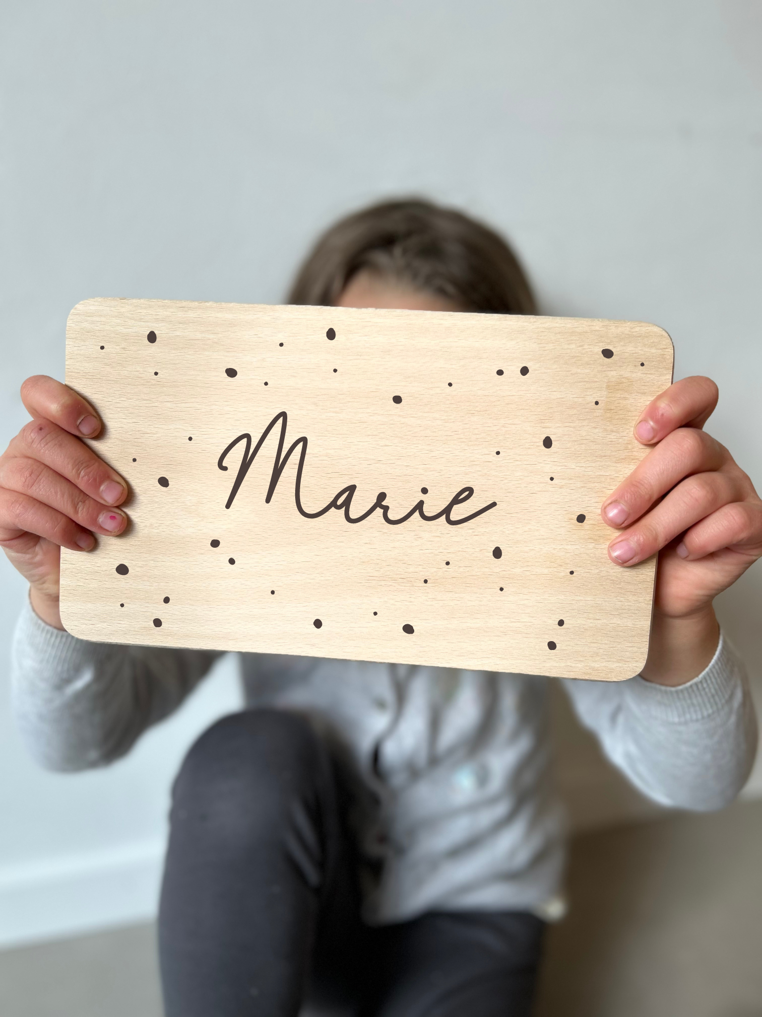 Frühstücksbrettchen personalisiert Schneidebrett