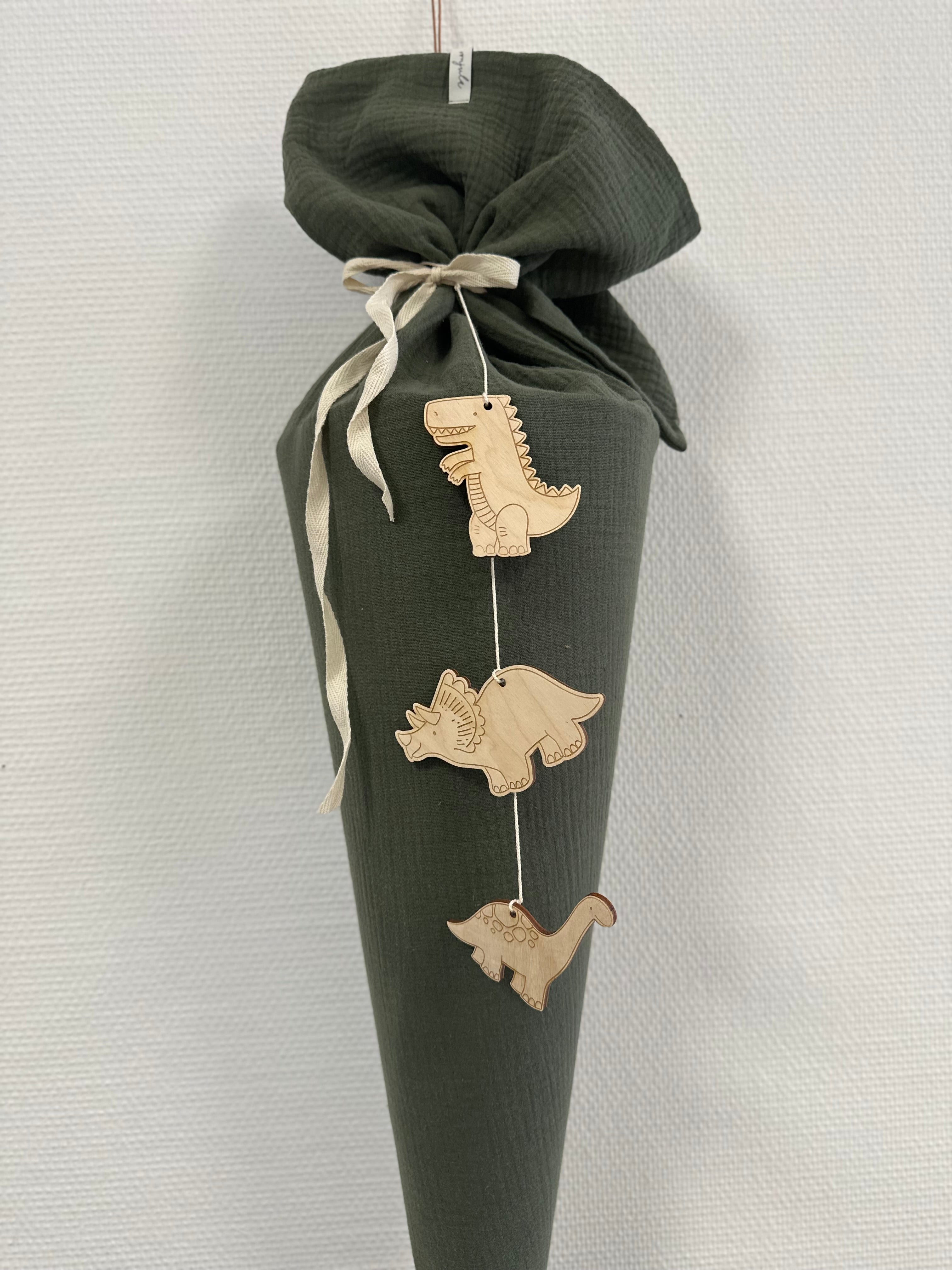 Schultütenanhänger Dinosaurier I Schulkind I Anhänger I Einschulung