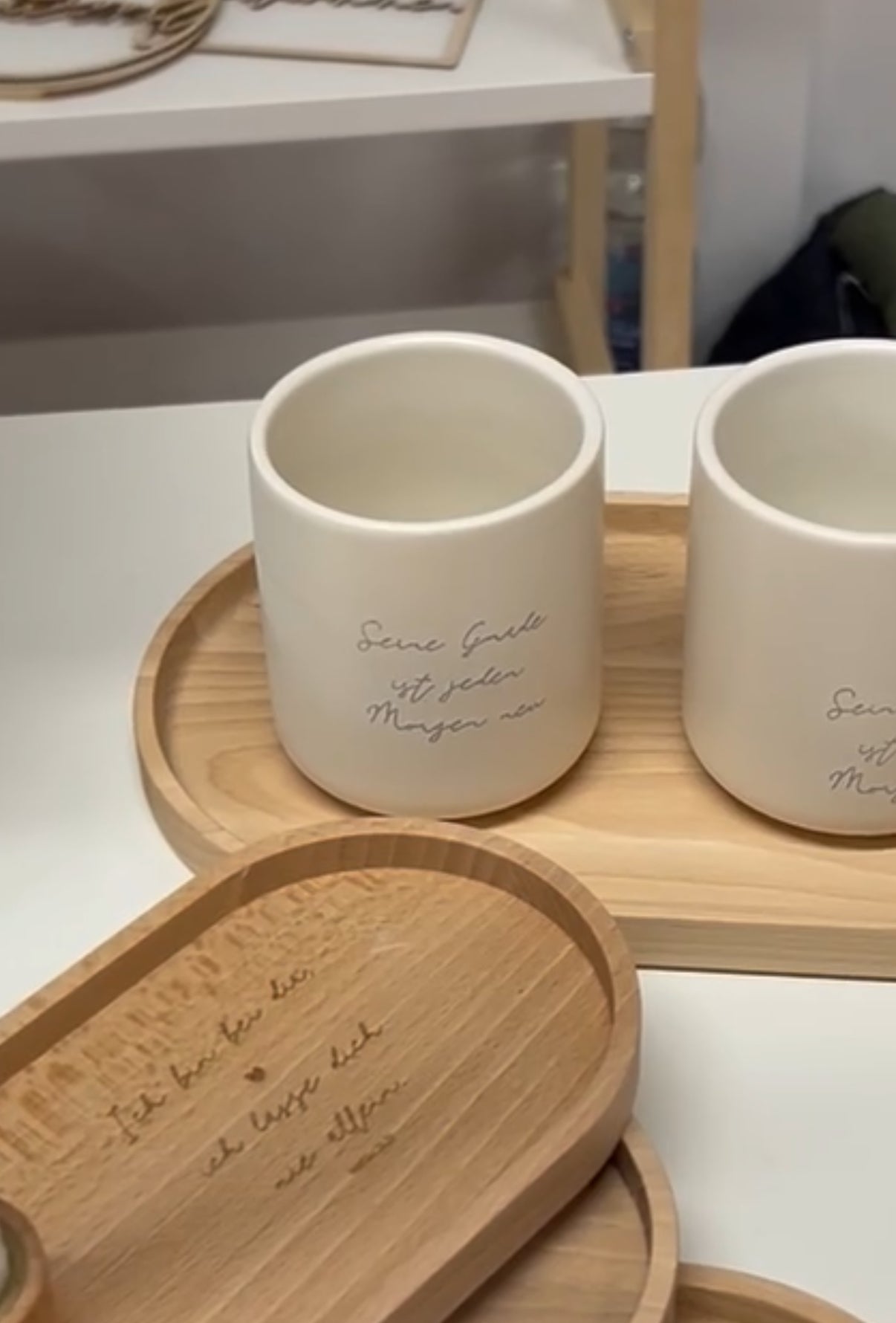 Seine Gnade ist jeden Morgen neu / Becher graviert Keramiktasse