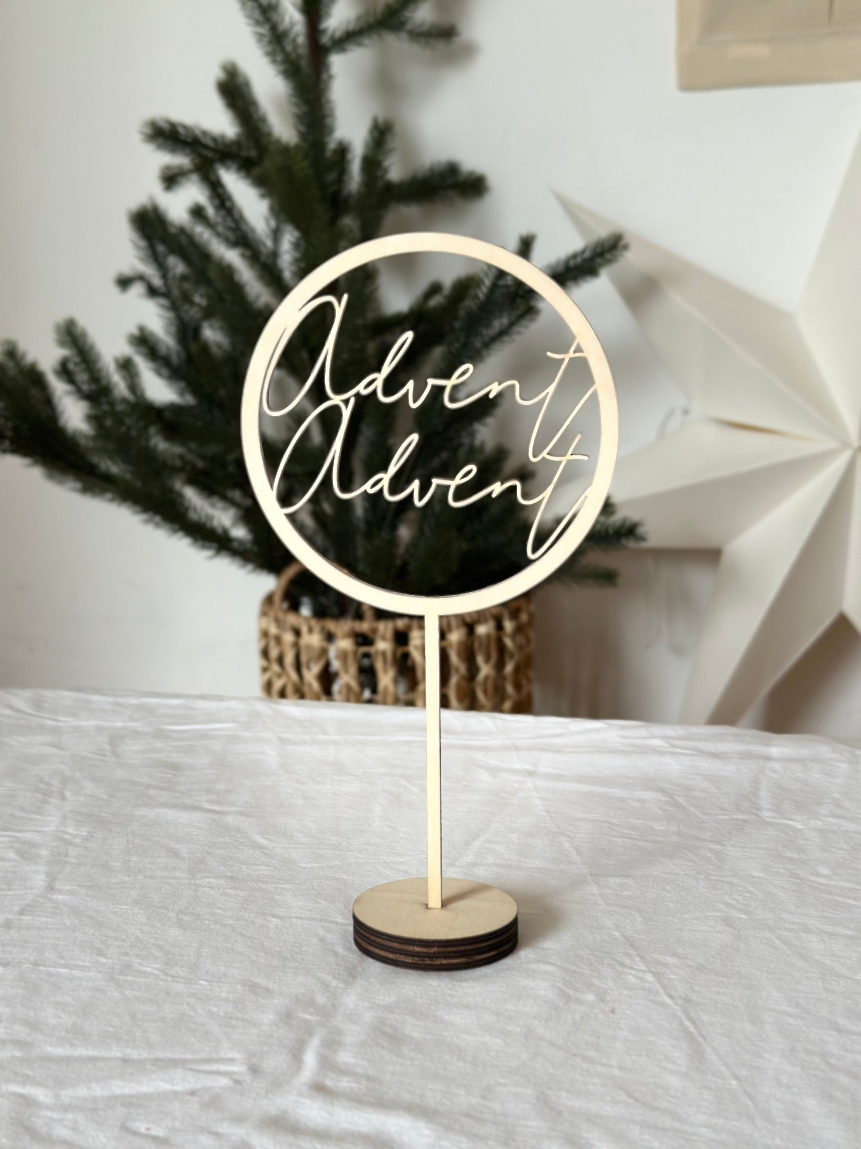 Caketopper Advent, Advent