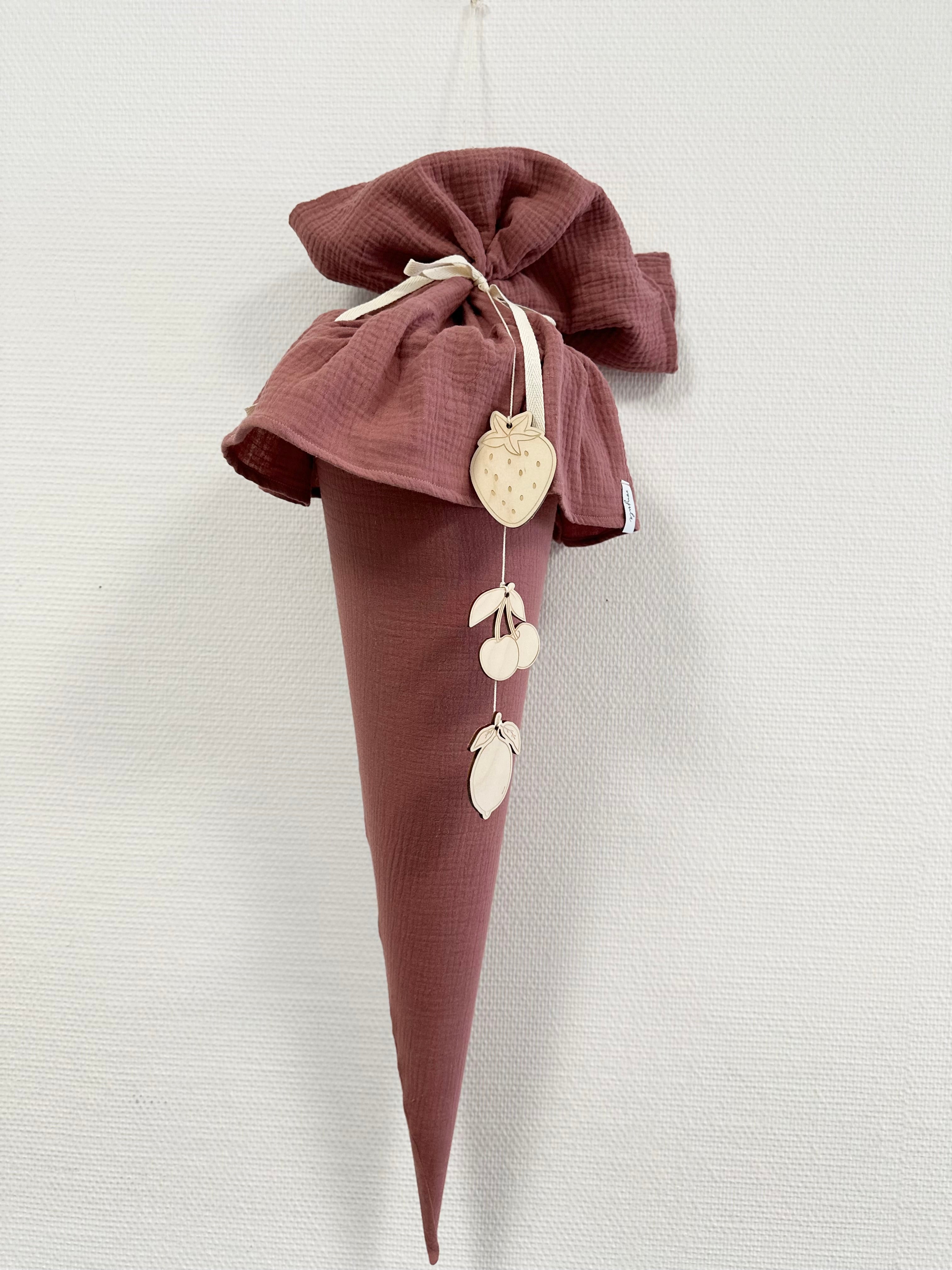 Schultütenanhänger Obst I Schulkind I Anhänger I Einschulung