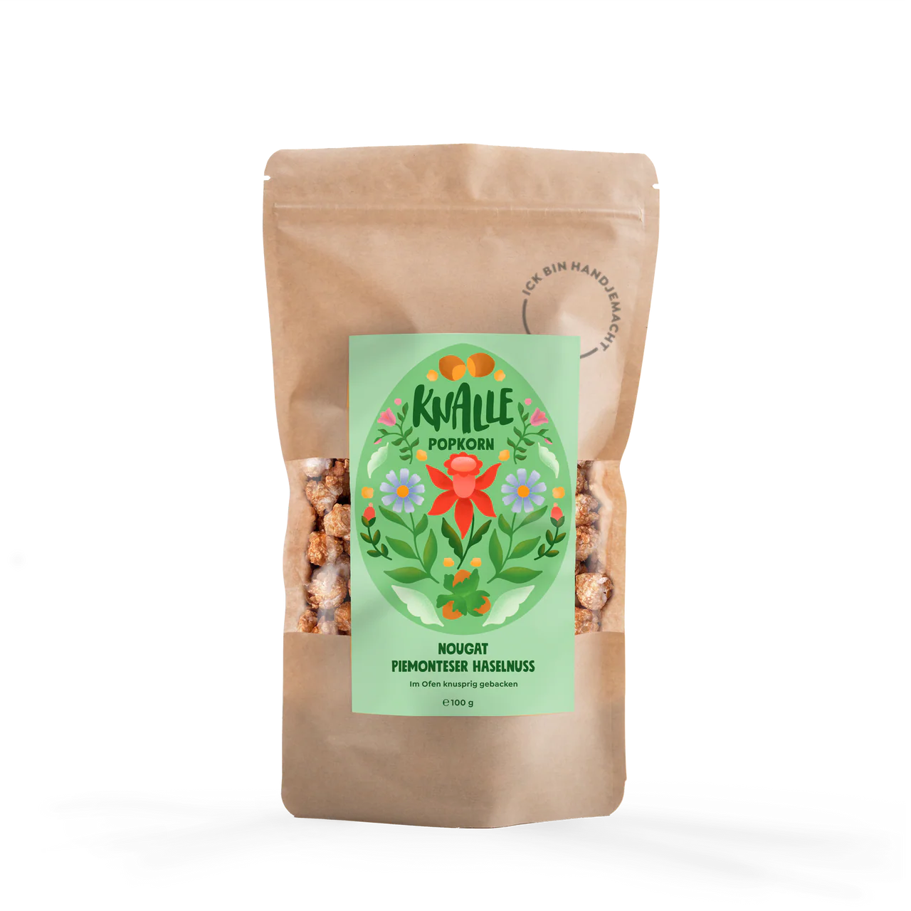 Oster Popcorn Nougat Piemonteser Haselnuss - saisonal limitiert