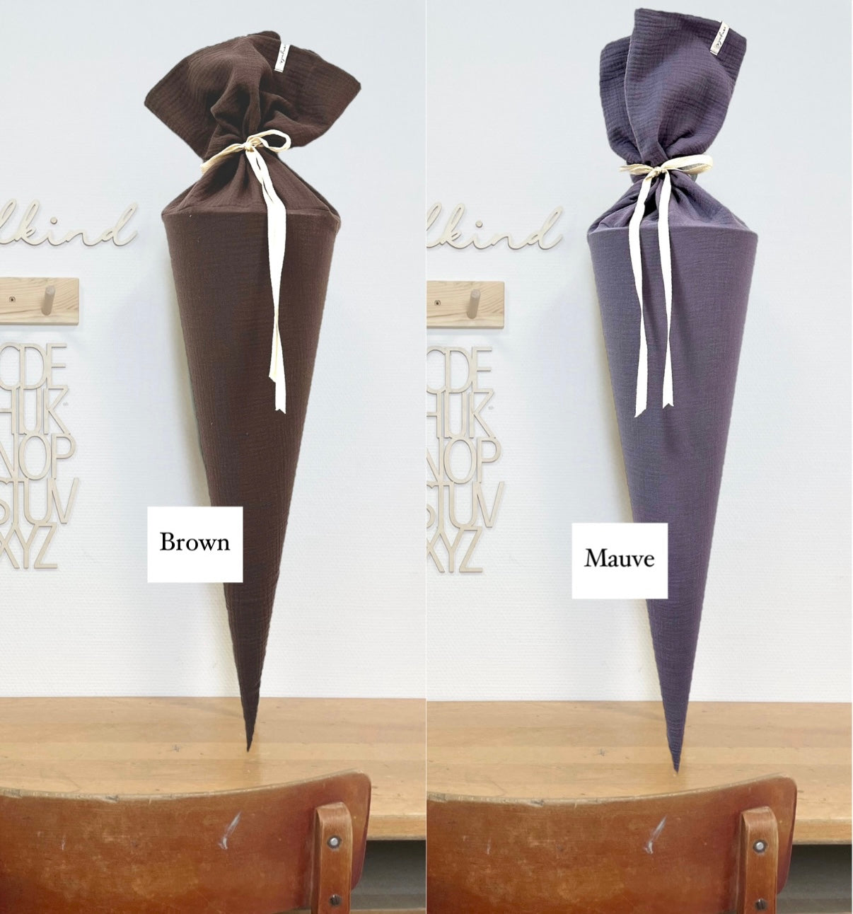 Schultüte Musselin