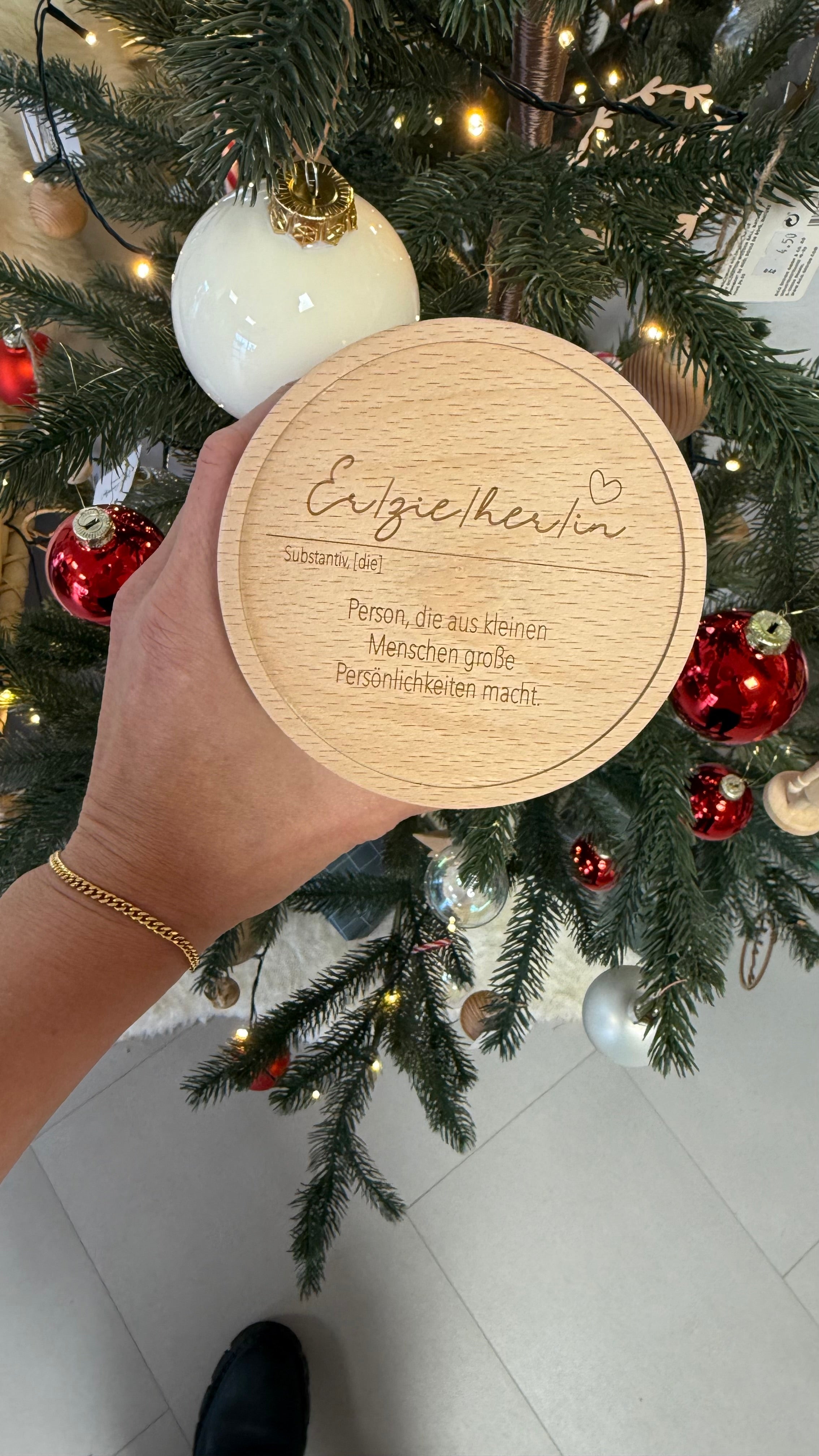 Vorratsglas Er/zie/her/in I Geschenk für Erzieher/in Keksdose Personalisiert