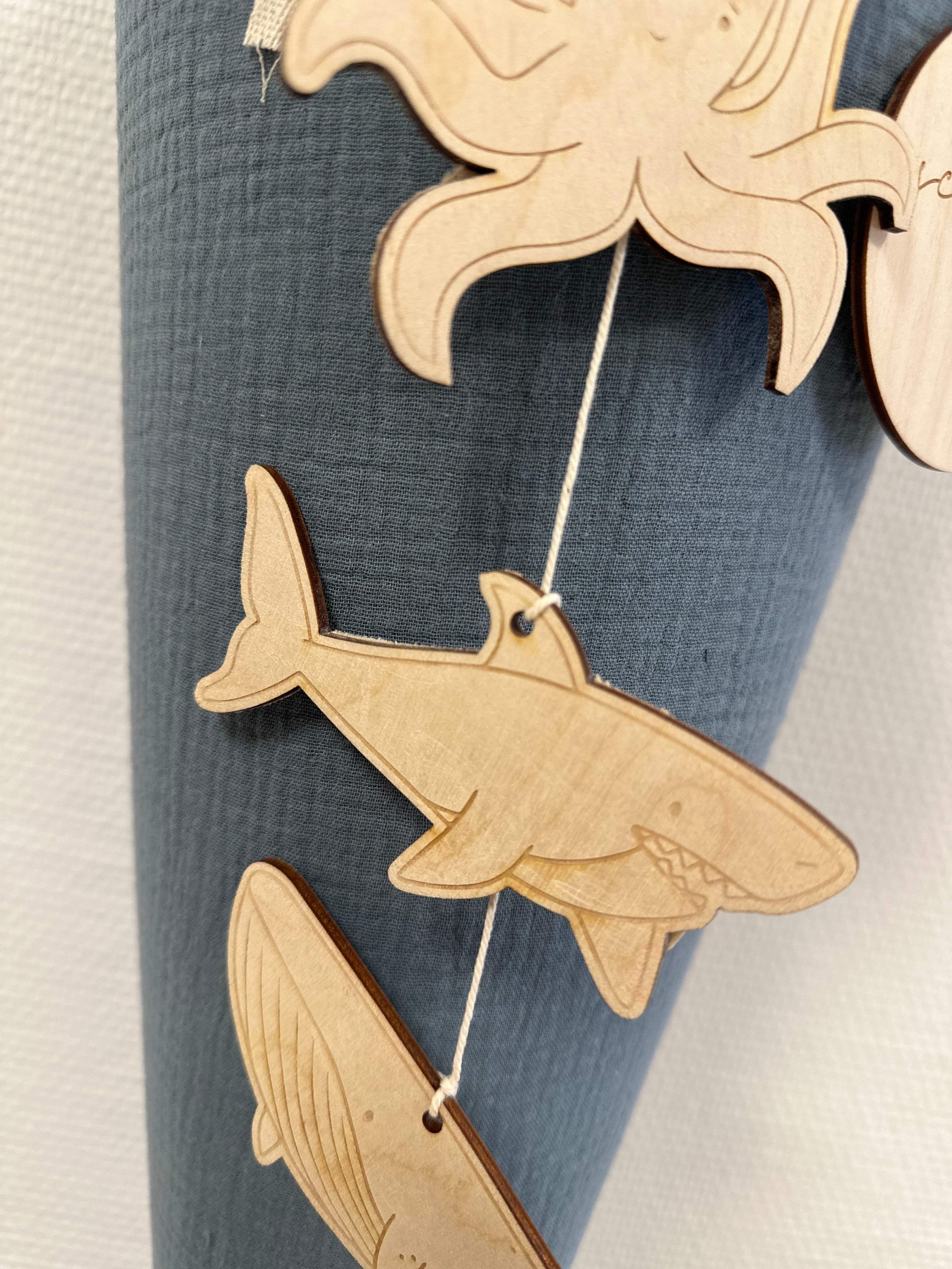 Schultütenanhänger Meerestiere I Schulkind I Anhänger I Einschulung