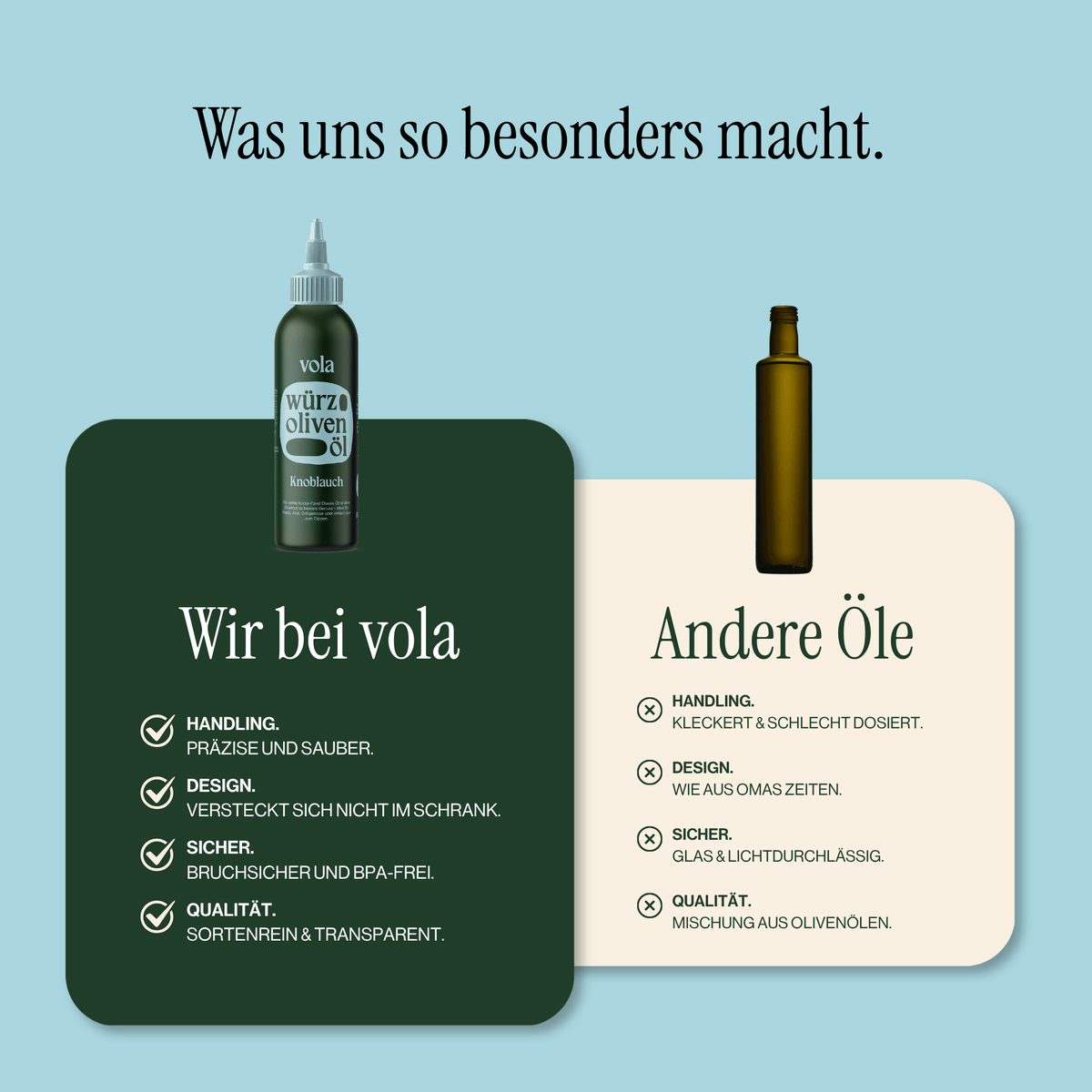 Knoblauchöl | Intensives Olivenöl mit Knoblauch