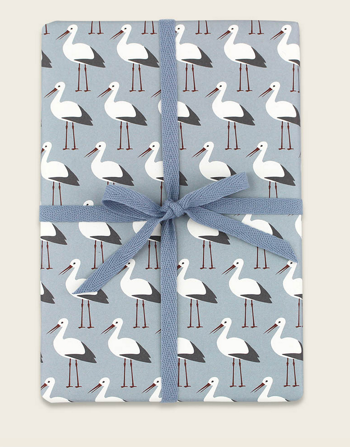 Geschenkpapier Störche