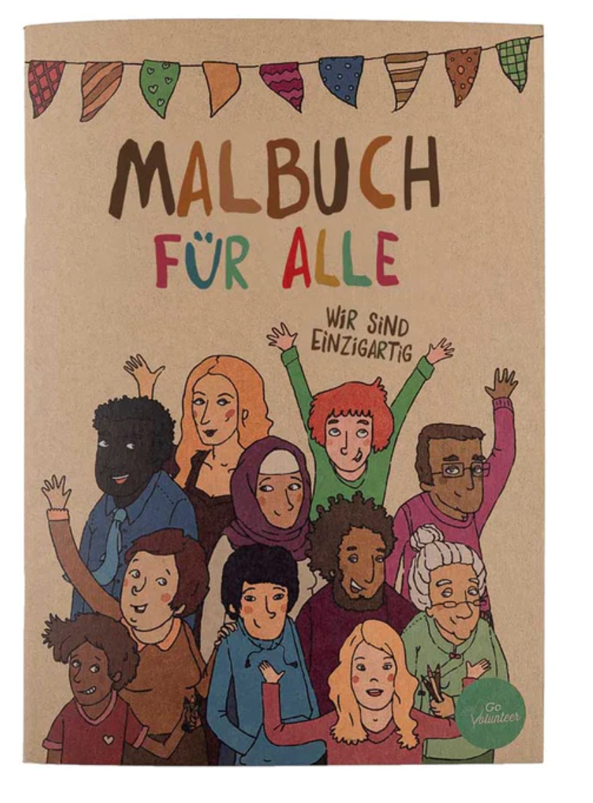 HAUTFARBEN | Malbuch für alle