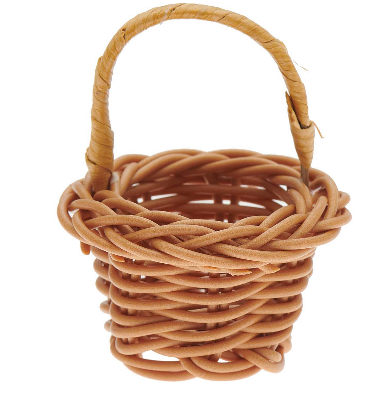 Rico Design Miniatur Korb mit Henkel 4,5x4,5x6cm I Wichtel