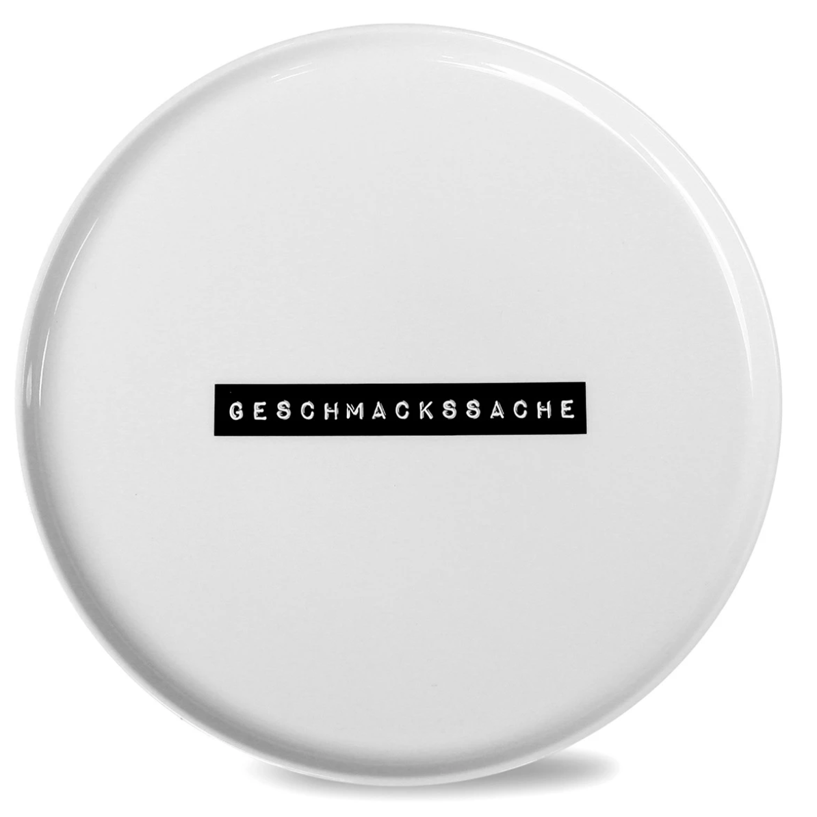 Teller 'Geschmacksache' Goldscherben