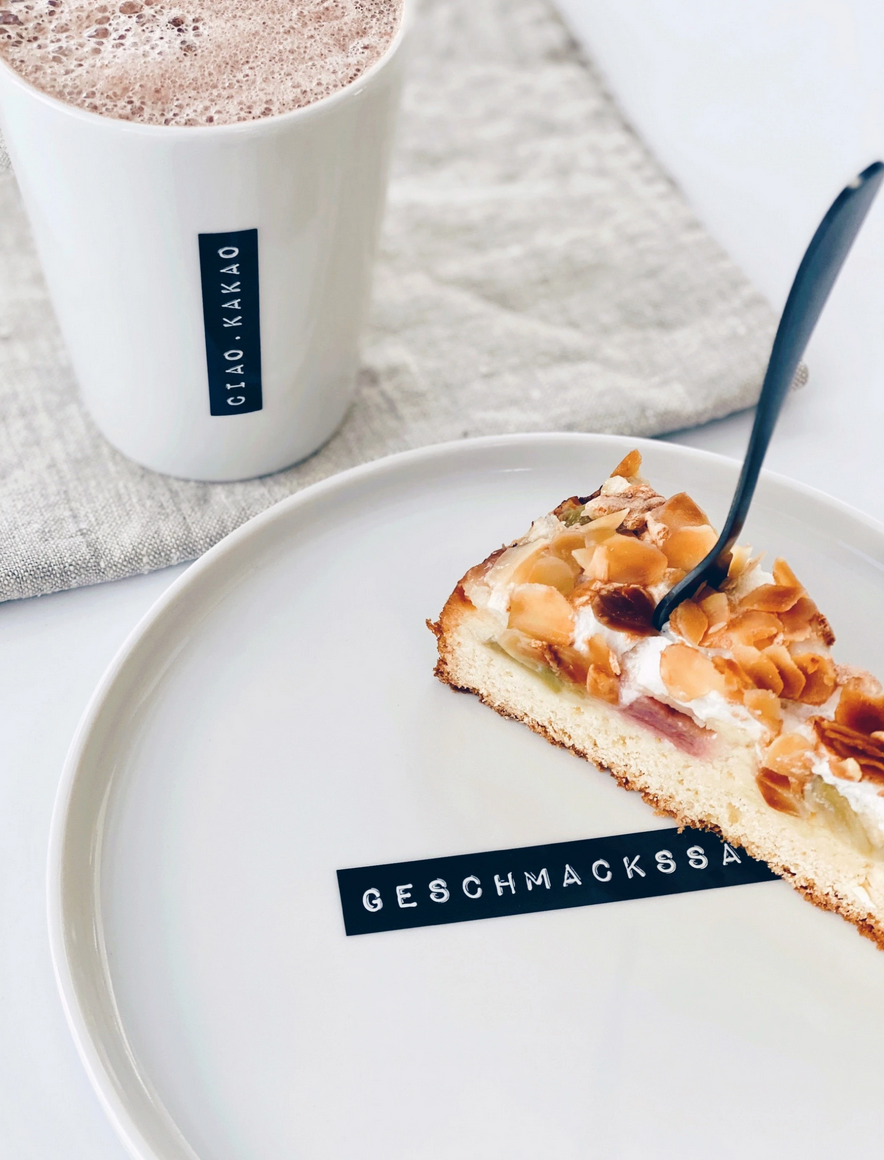 Teller 'Geschmacksache' Goldscherben