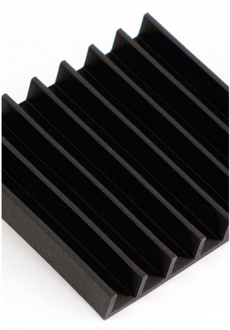 Seifenschale aus recycletem PET 'Sepia Black' Coudre Berlin