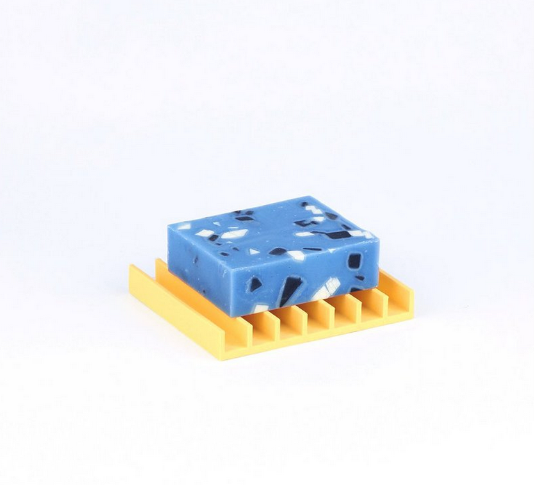 Seifenschale aus recycletem PET 'Sepia Black' Coudre Berlin