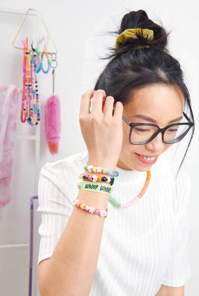 Rico Design itoshii - Ponii Beads Bügelmotiv Schriftzüge 8 Designs