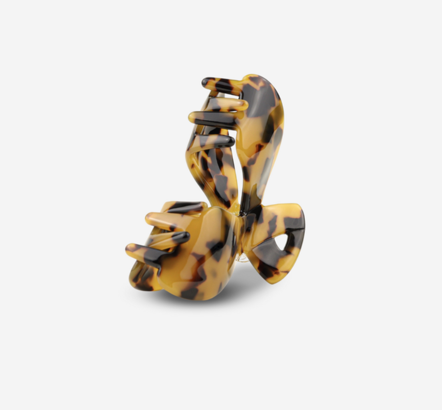 Hair Clip - Arc Dark Cheetah