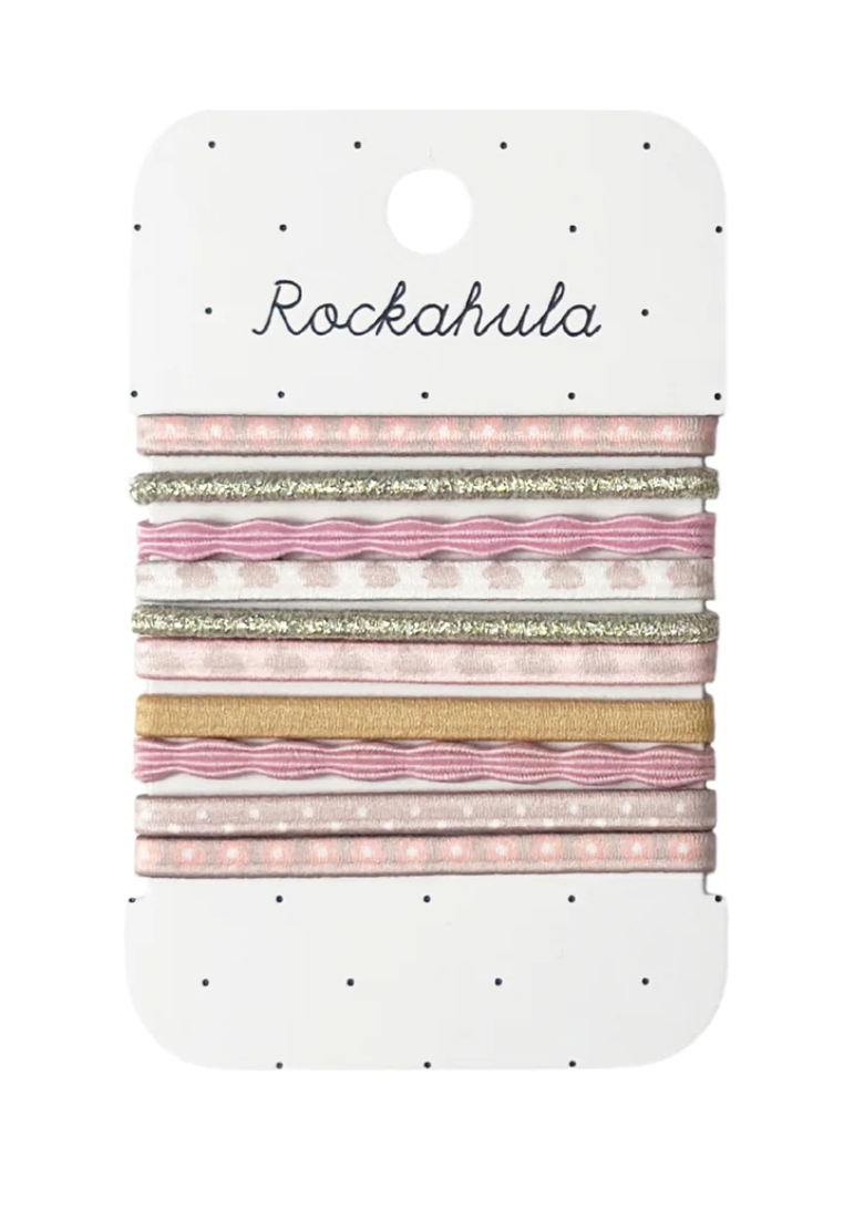 Ditsy Bunny Elastic Pony Pack Rockahula