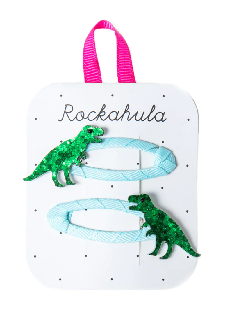 T-Rex Glitter Clips  Rockahula