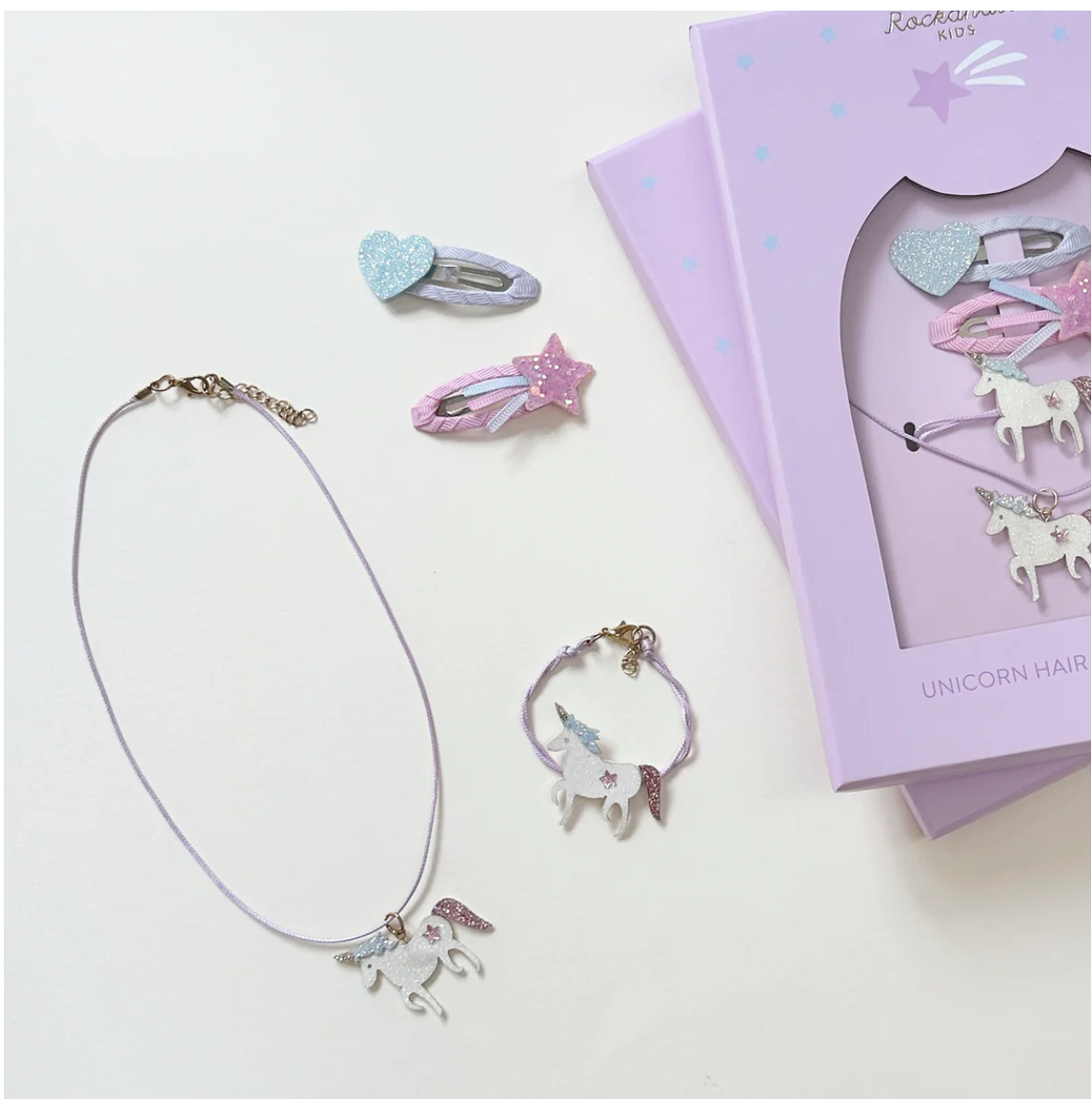 Unicorn Hair & Jewellery Set  Rockahula