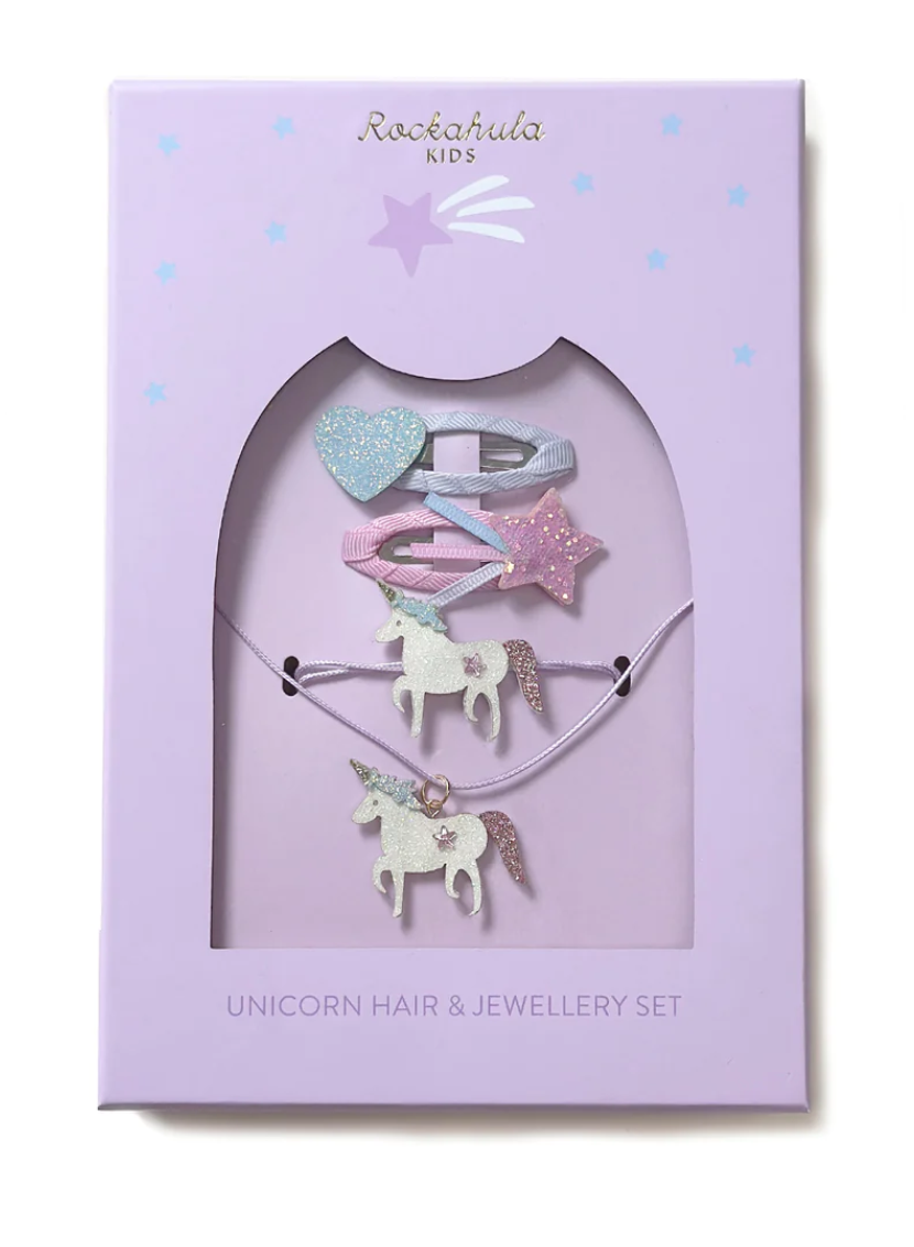 Unicorn Hair & Jewellery Set Rockahula