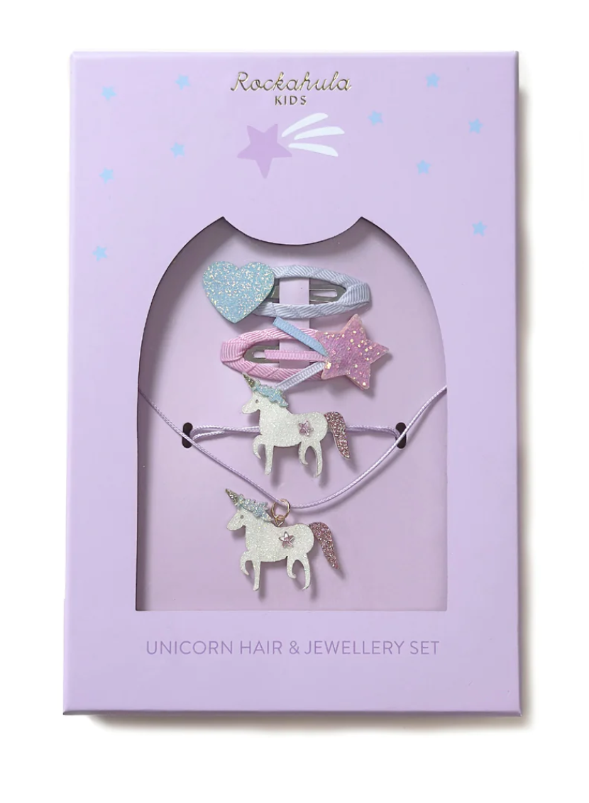 Unicorn Hair & Jewellery Set  Rockahula