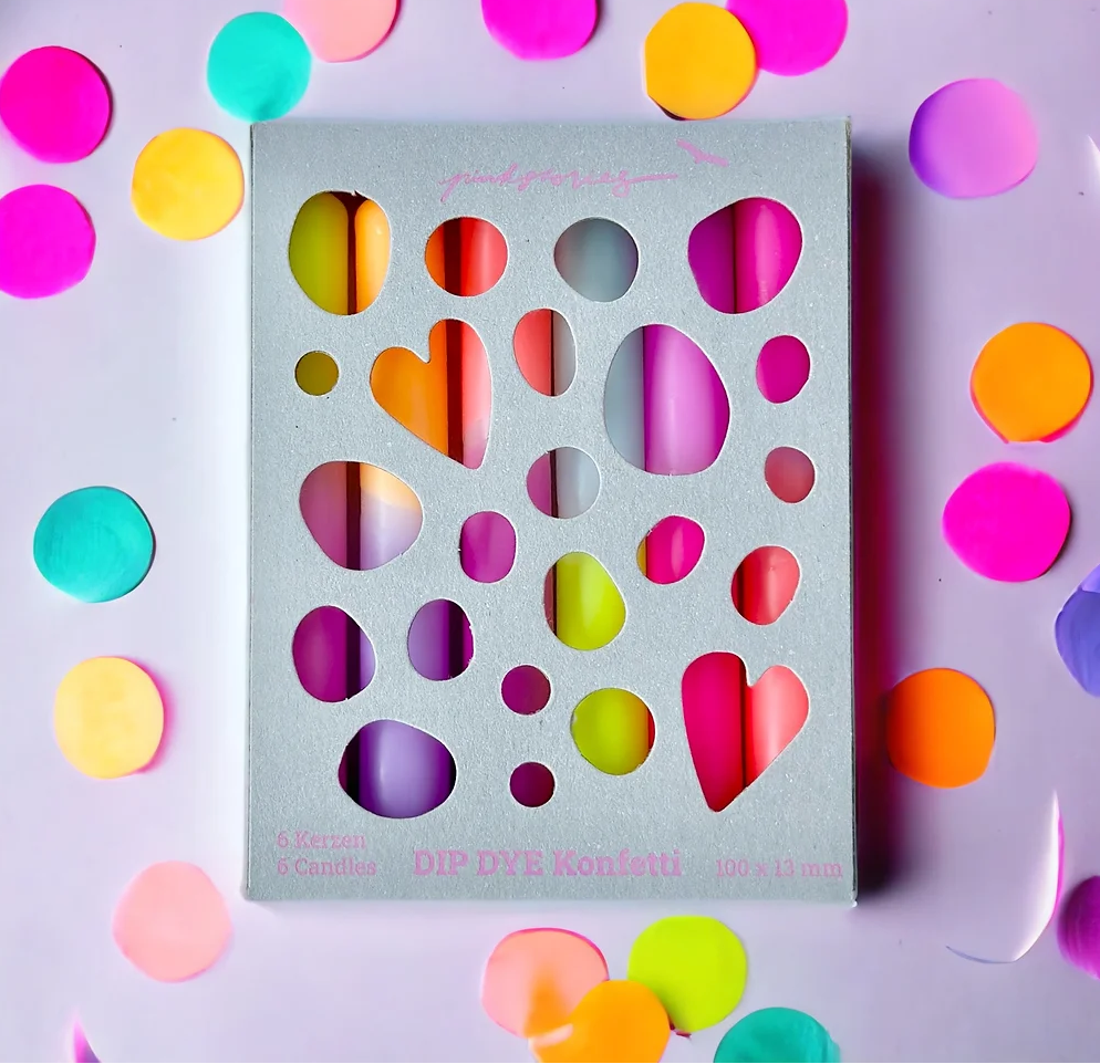 Dip Dye Konfetti * Neon - Pink Stories