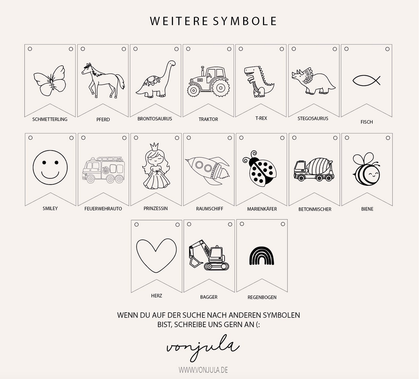 Caketopper Wimpelkette Namen Buchstaben I Holz Wimpel