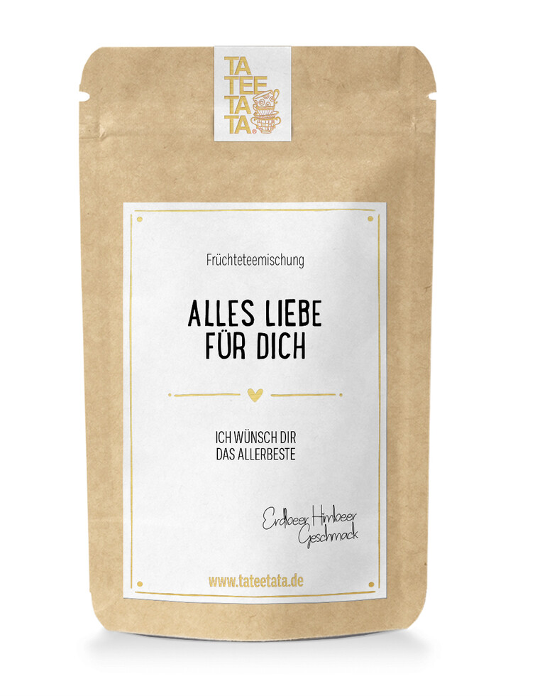 Alles Liebe für dich Tee von TaTeeTaTa