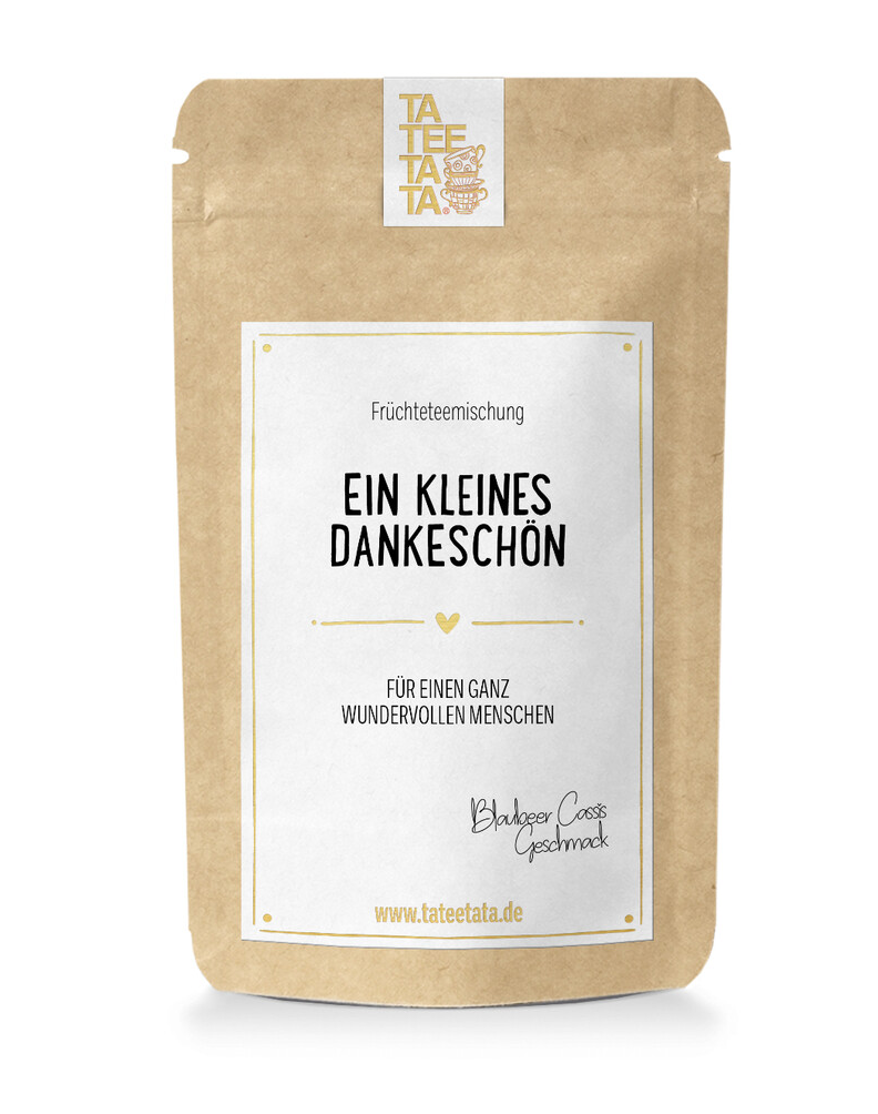 Ein kleines Dankeschön Tee von TaTeeTaTa