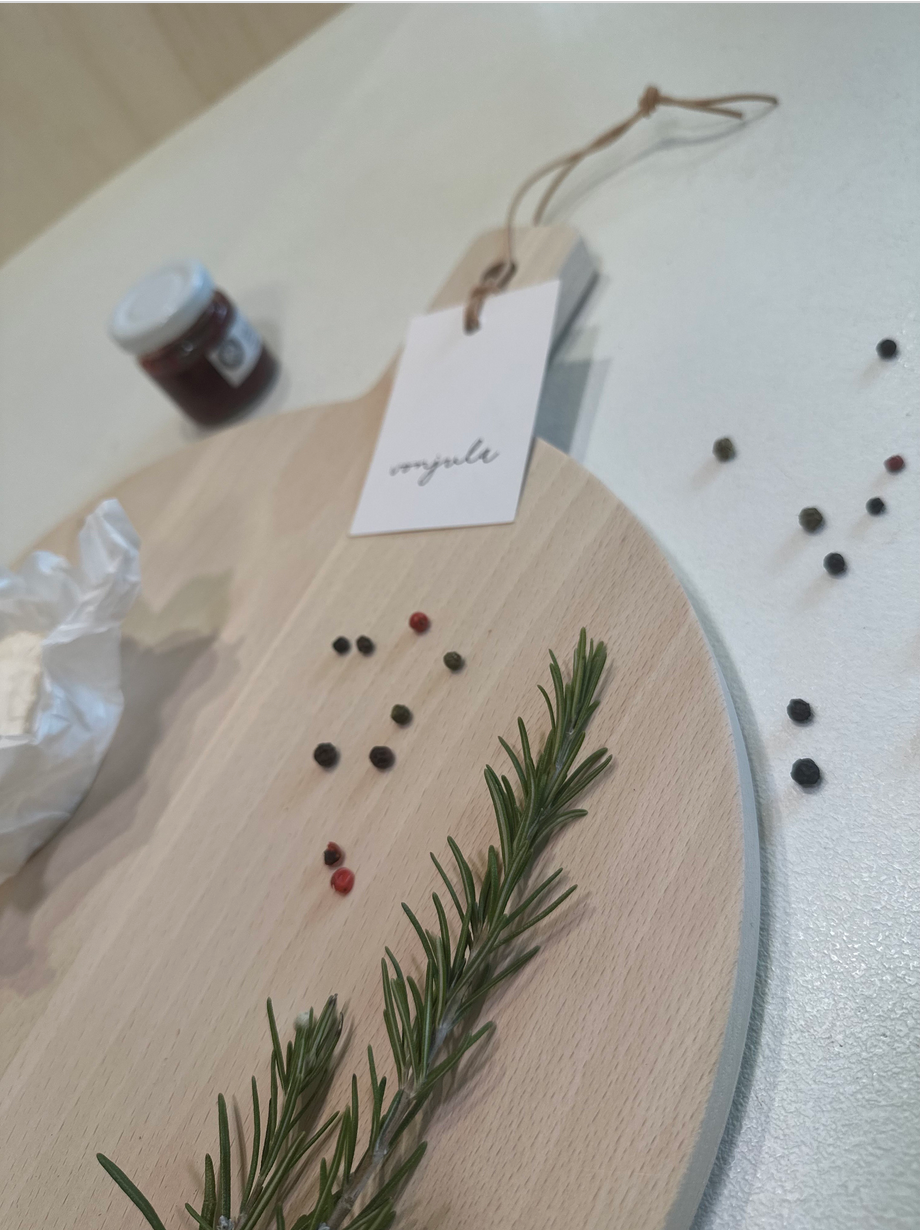 Schneidebrett personalisiert Rund