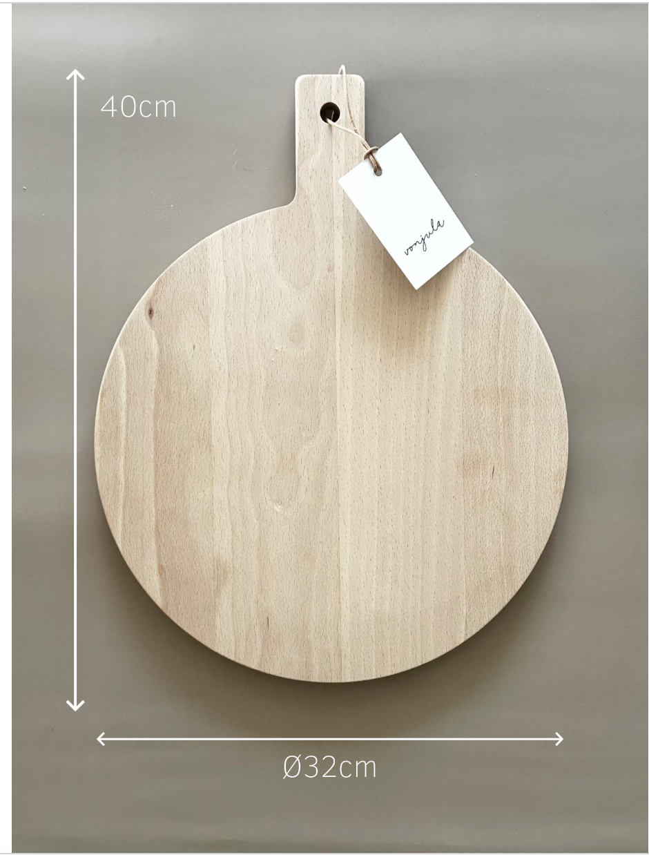 Schneidebrett personalisiert Rund