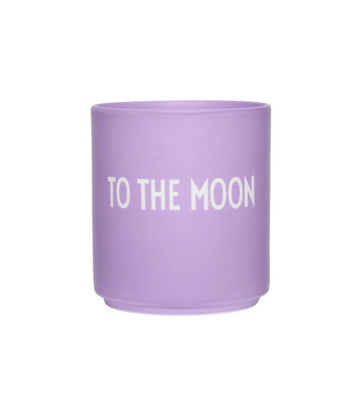 Becher TO THE MOON Lila Design Letters