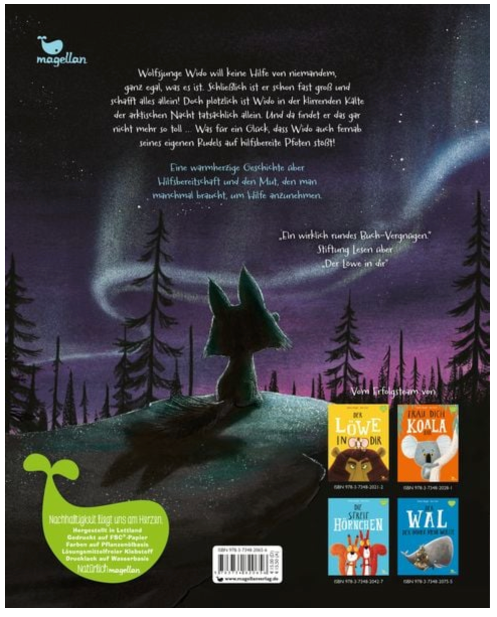 Kleiner Wolf in weiter Welt, Rachel Bright
