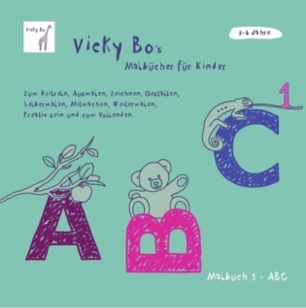 Vicky Bo’s Malbuch 1 - ABC