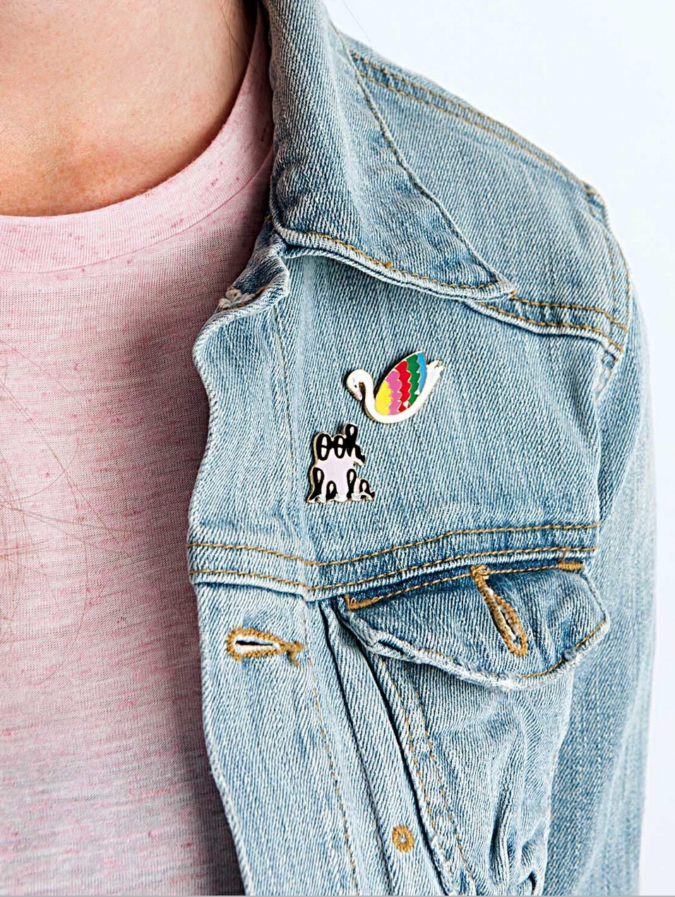 Pin Schwan 27x21mm Rico Design