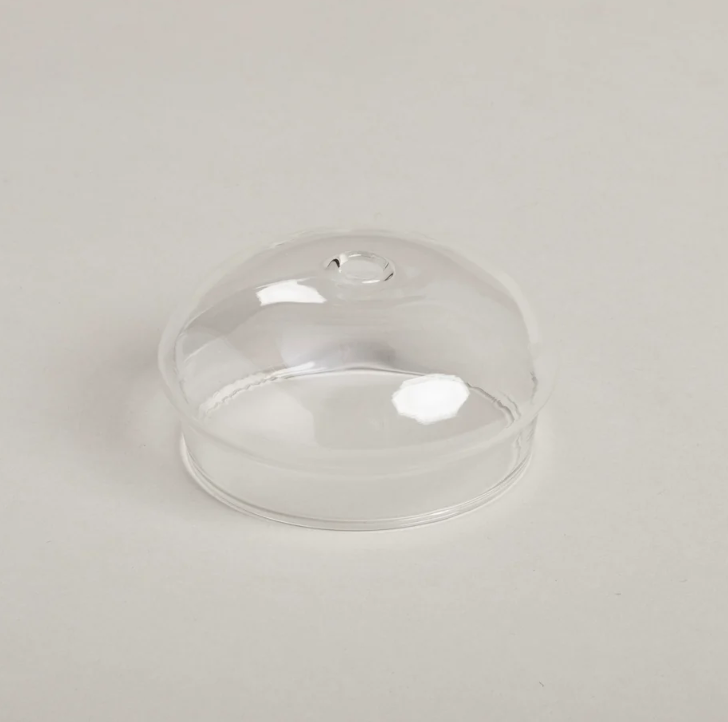 Glasdeckel für Trinkglas Eulenschnitt