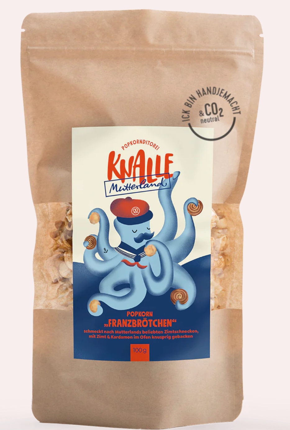 Franzbrötchen / Zimtschnecke Popcorn