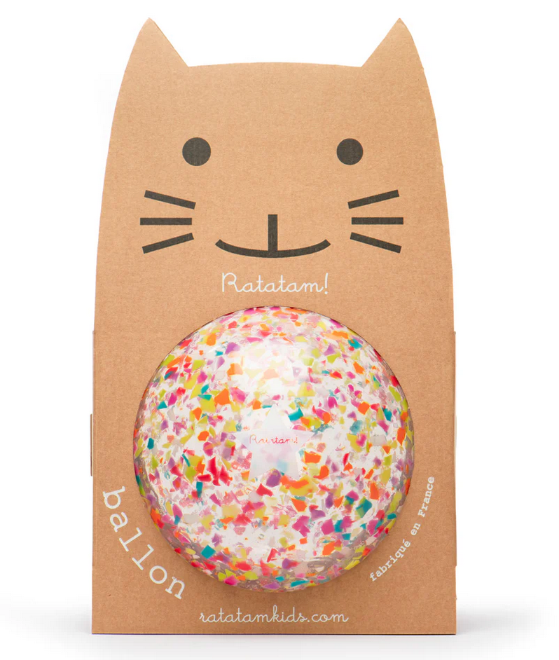 Confetti Ball - Multicolour - 22cm - Ratatam