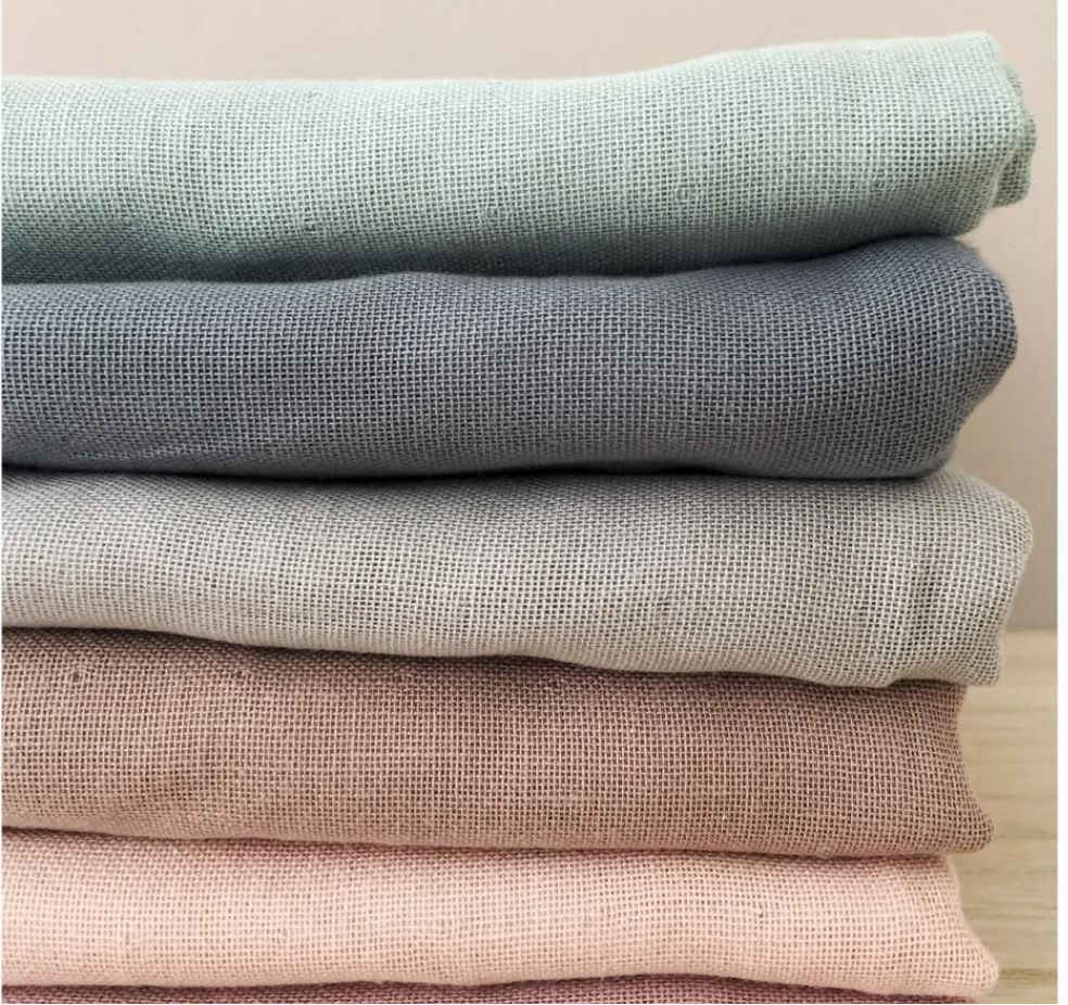 Saga Copenhagen Musselintuch, Mulltuch in Bio-Baumwolle, 70 x 70 cm