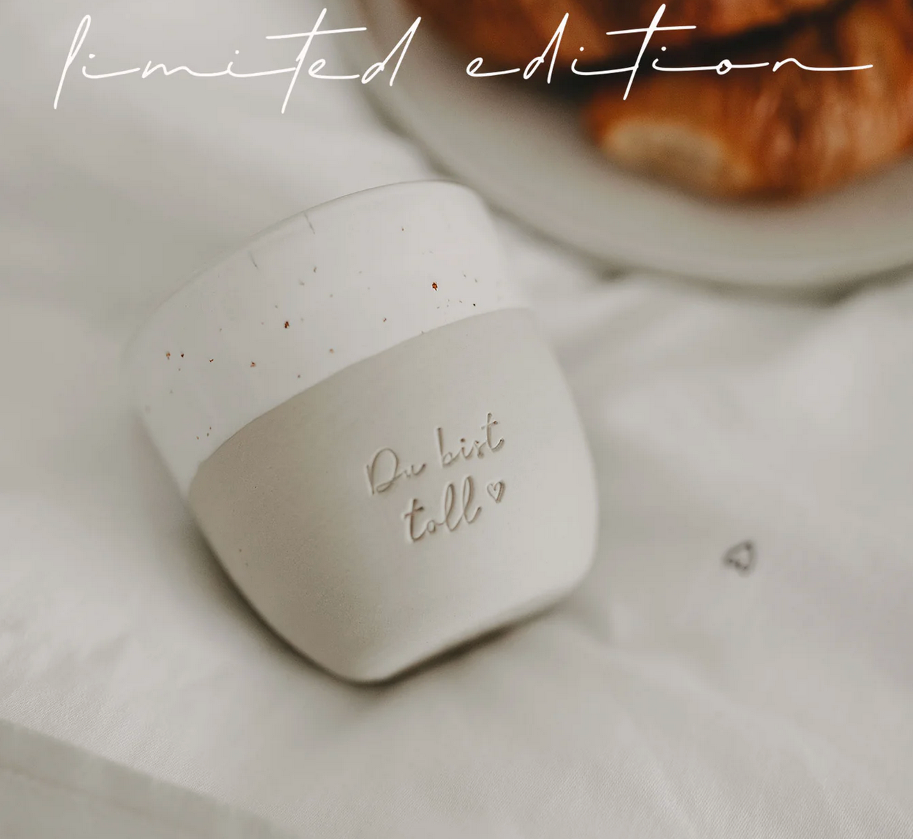 Kleiner Becher Du bist toll Eulenschnitt - Limited Edition