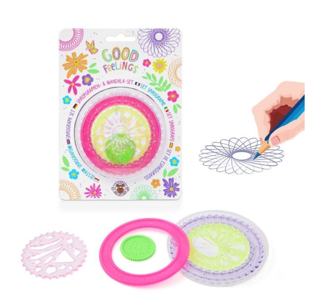 Spirographen & Mandala-Set 6-teilig