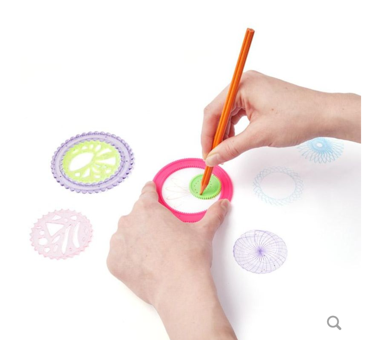 Spirographen & Mandala-Set 6-teilig