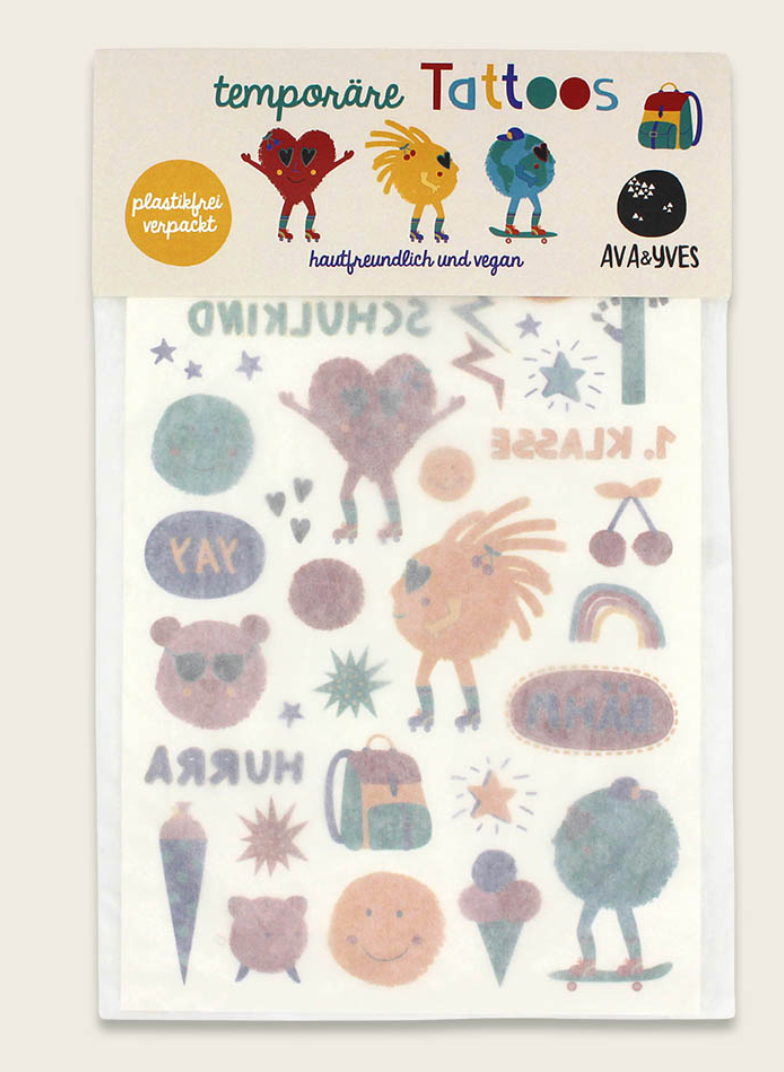 Kindertattoo-Set “Sunny and Friends”