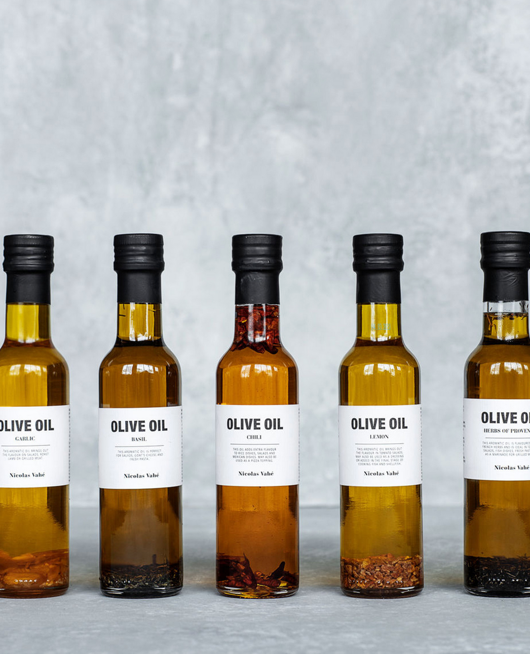 Olivenöl mit Knoblauch - Nicolas Vahé