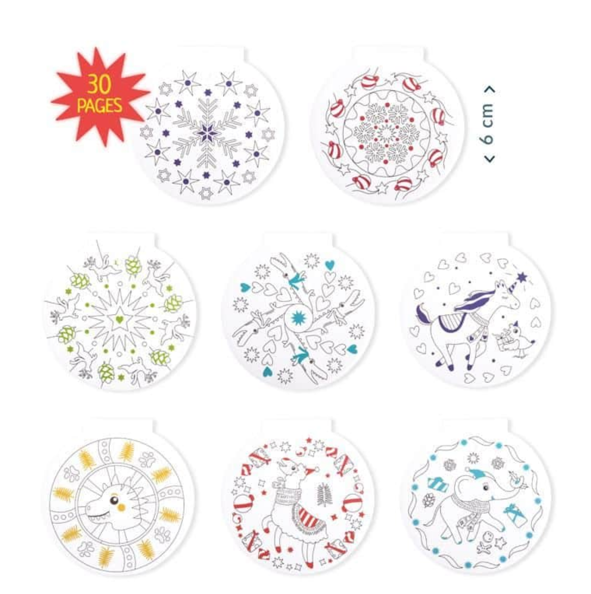 Magic Moments Mandala Glitzer-Malblöcke