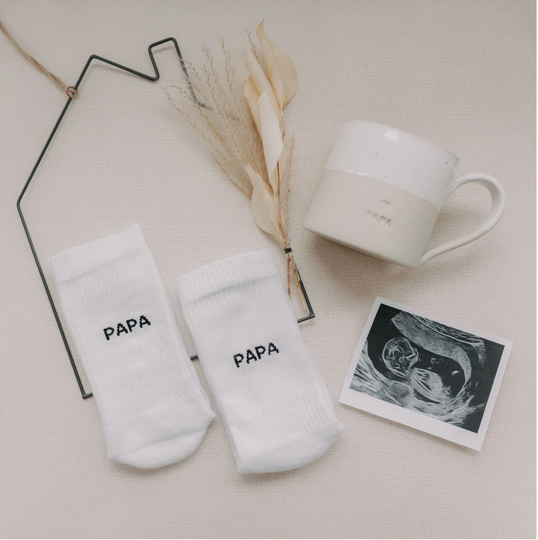 Socken Papa Eulenschnitt