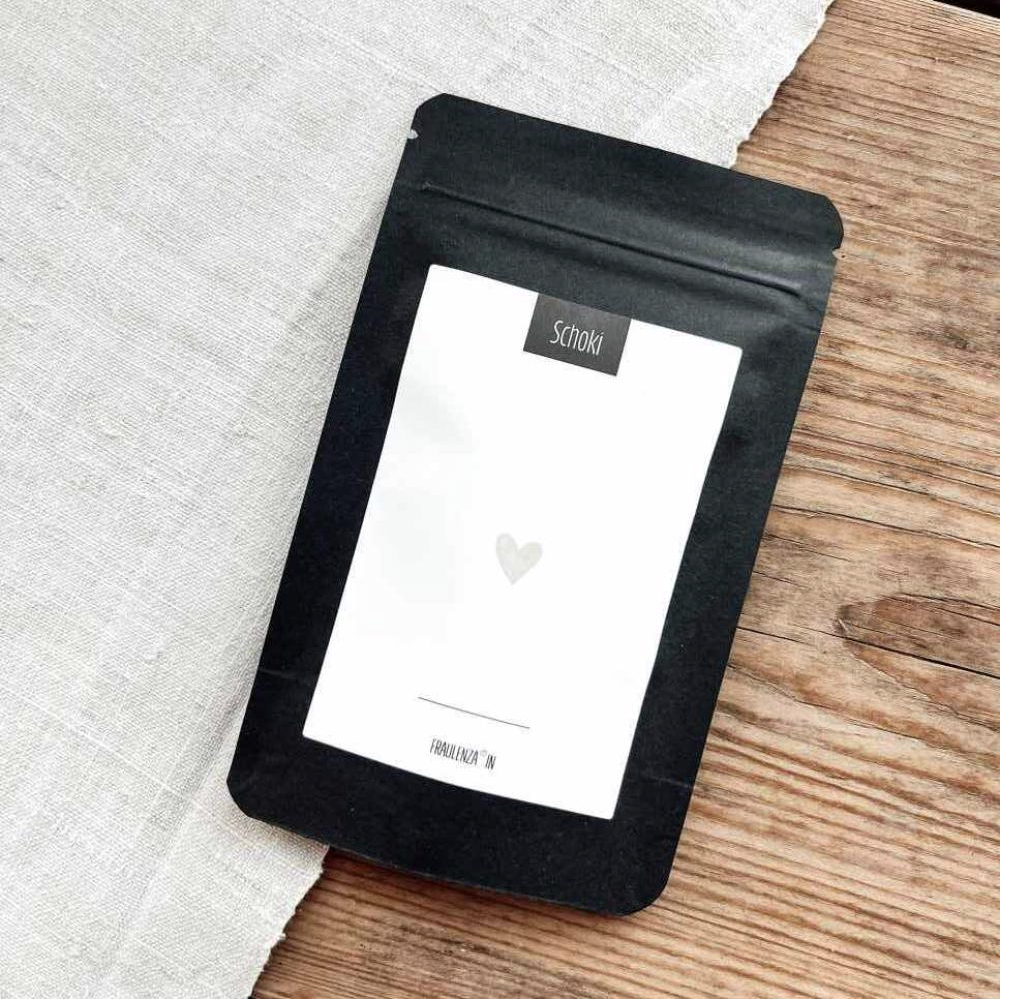 SCHOKODROPS | Herz creme | mini