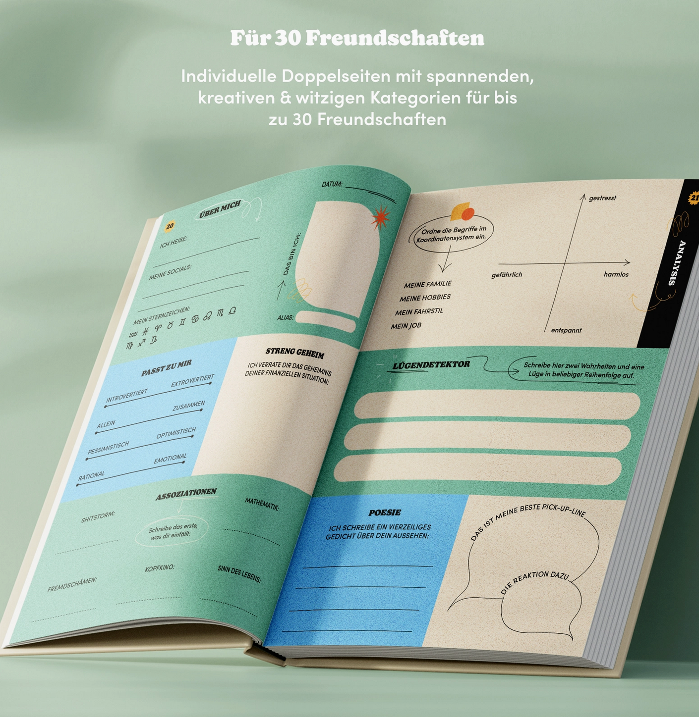 Freundebuch für Erwachsene